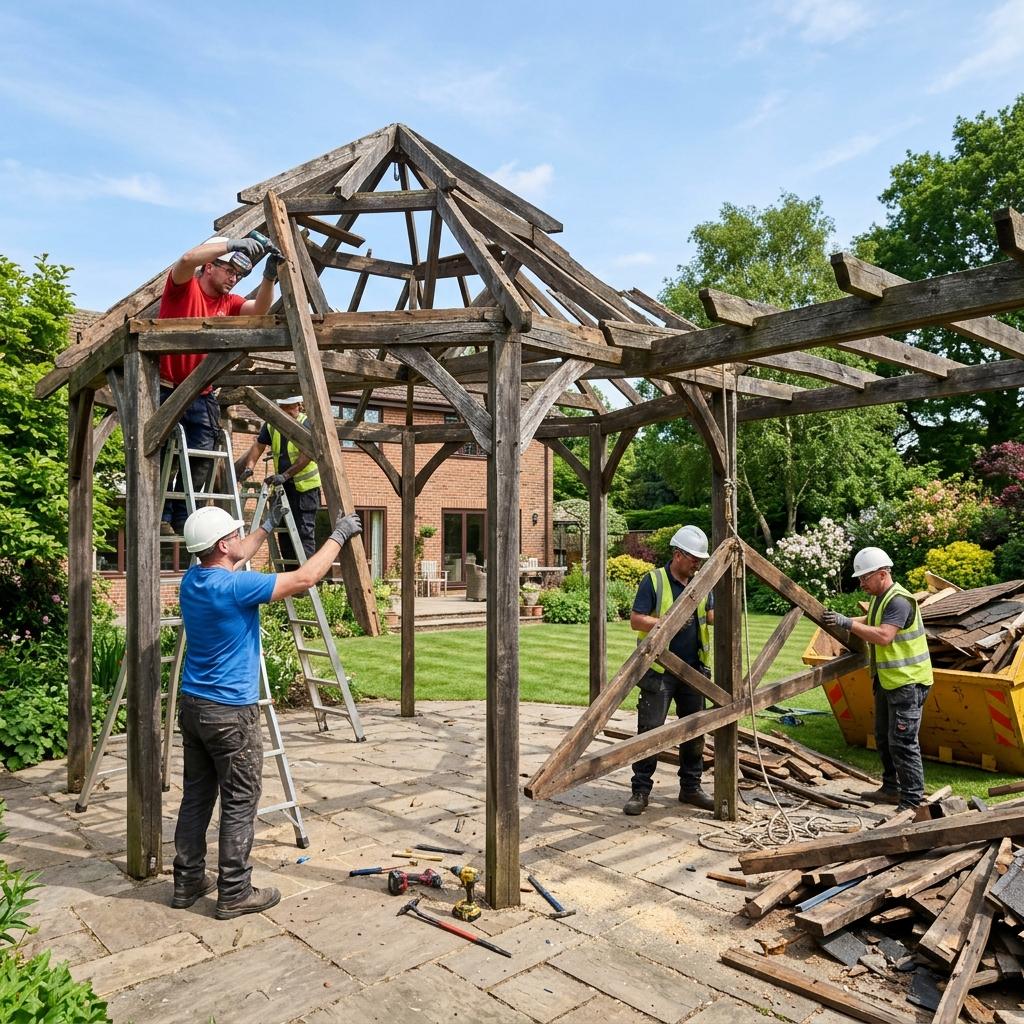Gazebo Demolition