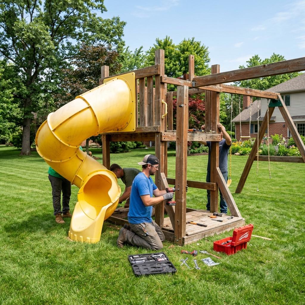 Playset & Swing Set Removal