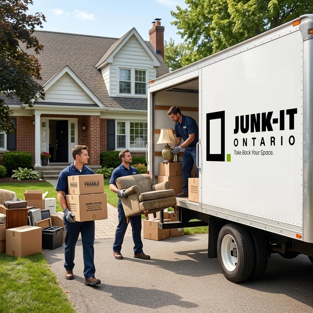 Junk IT Ontario junk removal team