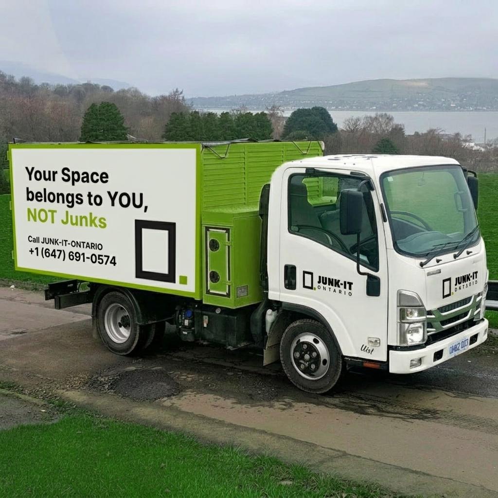 Junk IT Ontario vehicle mockup